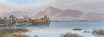 ROSS CASTLE, KILLARNEY by Annie M. Parsons at Ross's Online Art Auctions