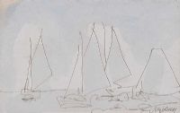 SAILING by Markey Robinson at Ross's Online Art Auctions