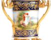 ROYAL VIENNA THREE HANDLED LOVING CUP at Ross's Online Art Auctions