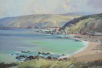 KINNAGOE BAY, INISHOWEN, DONEGAL by Arthur H. Twells RUA at Ross's Online Art Auctions