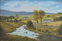 RIVER IN THE GLENS by William McGivern at Ross's Online Art Auctions