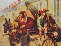 SCENES AROUND ULSTER by William Conor RHA RUA at Ross's Online Art Auctions