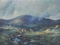 HILL OF THE FAIRIES by Charles McAuley at Ross's Online Art Auctions
