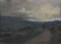 THE OLD ROAD, COUNTY ANTRIM by James Humbert Craig RHA RUA at Ross's Online Art Auctions