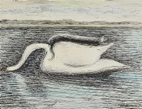 SWAN by Basil Rakoczi at Ross's Online Art Auctions