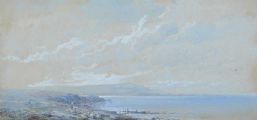 COASTAL SCENE, NORTHERN IRELAND by Edward Hargitt RI at Ross's Online Art Auctions