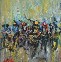 CLOSE CLUSTER by Desmond Murrie at Ross's Online Art Auctions