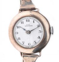 KAY WORCESTER SILVER LADY'S WRIST WATCH at Ross's Online Art Auctions