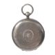 STERLING SILVER GENT'S OPEN-FACED POCKET WATCH at Ross's Online Art Auctions