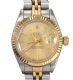 ROLEX 'OYSTER PERPETUAL DATEJUST' STAINLESS STEEL AND 18CT GOLD LADY'S WRIST WATCH at Ross's Online Art Auctions