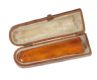 ANTIQUE AMBER CIGAR HOLDER WITH CASE at Ross's Online Art Auctions