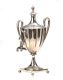 SILVER TWO HANDLED ADAMS STYLE TEA URN at Ross's Online Art Auctions