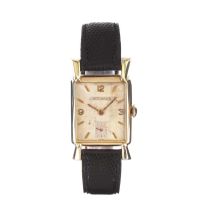 WITTNAUER GENT'S GOLD-PLATED WRIST WATCH at Ross's Online Art Auctions