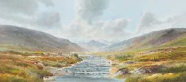 RIVER CONNEMARA by Robert B. Higgins at Ross's Online Art Auctions