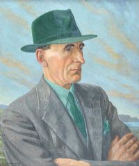 PORTRAIT OF JAMES MARRINAN, THE ARTIST'S FATHER by Padraig H. Marrinan RUA at Ross's Online Art Auctions