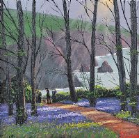 BLUEBELL WOOD by James Downie at Ross's Online Art Auctions
