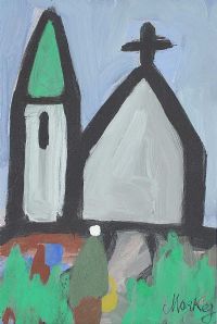 OFF TO CHURCH by Markey Robinson at Ross's Online Art Auctions