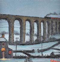 THE VIADUCT INN by James Downie at Ross's Online Art Auctions