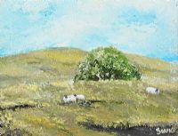 SHEEP GRAZING, KNOCKLAYDE by Sean McKeown at Ross's Online Art Auctions