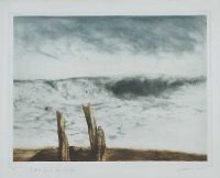 WAVE & SEA BREAKER by James Allen RUA at Ross's Online Art Auctions