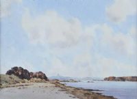 TOWARDS STRANGFORD by Wilfred Haughton RUA at Ross's Online Art Auctions