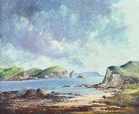 THE ANTRIM COAST by Denis Thornton at Ross's Online Art Auctions