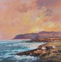 DONEGAL SUNSET by Colin Gibson at Ross's Online Art Auctions