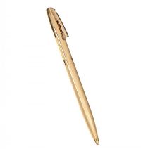 SHEAFFER GOLD-PLATED BALLPOINT PEN AND CASE at Ross's Online Art Auctions