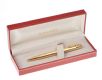 SHEAFFER GOLD-PLATED BALLPOINT PEN AND CASE at Ross's Online Art Auctions