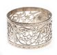 PIERCED AND ENGRAVED STERLING SILVER NAPKIN RING at Ross's Online Art Auctions