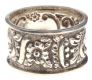 ENGRAVED STERLING SILVER NAPKIN RING at Ross's Online Art Auctions