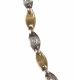 18CT GOLD AND DIAMOND FANCY-LINK BRACELET at Ross's Online Art Auctions