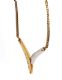 9CT GOLD AND DIAMOND NECKLET at Ross's Online Art Auctions