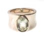 TWO SILVER AND CRYSTAL-SET RINGS at Ross's Online Art Auctions