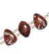 STERLING SILVER BRACELET SET WITH HARDSTONE at Ross's Online Art Auctions
