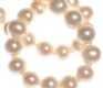 STRAND OF LARGE FRESHWATER PEARLS WITH A STERLING SILVER MAGNETIC CLASP at Ross's Online Art Auctions