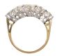18CT GOLD AND DIAMOND FIVE STONE RING at Ross's Online Art Auctions