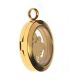 GOLD-TONE METAL PUZZLE LOCKET BY DESIGNER C&T at Ross's Online Art Auctions