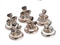 SET OF SIX SILVER PLACE SETTINGS at Ross's Online Art Auctions