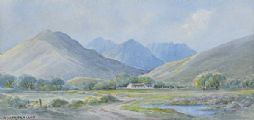 DEER'S MEADOW, MOURNES by George W.  Morrison at Ross's Online Art Auctions