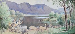 UPPER LAKE, KILLARNEY by Rowland Hill RUA at Ross's Online Art Auctions
