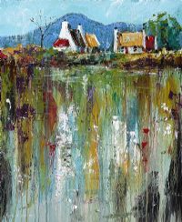 JUNE MEADOW by Patrick Bateman at Ross's Online Art Auctions