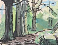 MARLAY WOOD by Evie Hone HRHA at Ross's Online Art Auctions