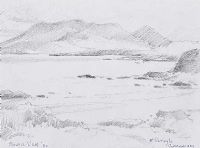 AT RENVYLE, CONNEMARA by Maurice Canning Wilks ARHA RUA at Ross's Online Art Auctions