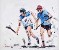 UP FOR THE SLIOTAR by J.P. Neeson at Ross's Online Art Auctions