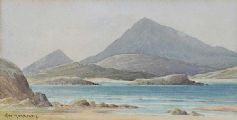 MUCKISH FROM DOWNINGS by George W.  Morrison at Ross's Online Art Auctions