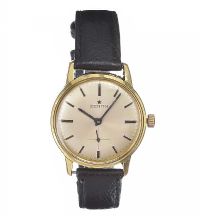 ZENITH GOLD-PLATED STAINLESS STEEL CASED GENT'S WRIST WATCH at Ross's Online Art Auctions