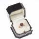 18CT GOLD GARNET AND DIAMOND RING at Ross's Online Art Auctions