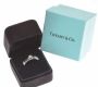 TIFFANY AND CO. PLATINUM AND DIAMOND SOLITAIRE RING at Ross's Online Art Auctions