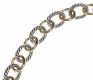 DAVID YURMAN STERLING SILVER AND 18CT GOLD OVAL FANCY-LINK NECKLACE at Ross's Online Art Auctions